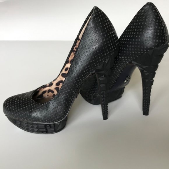 Rachel Roy statement faux leather heels - Picture 1 of 4